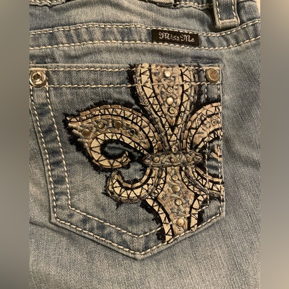 Miss Me Signature Skinny Jean Distressed Size 29 - Picture 15 of 16